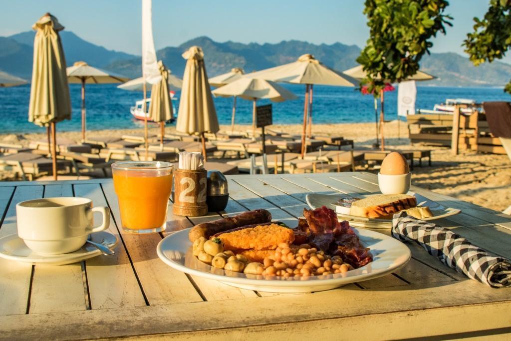 Scallywags Beach Club Gili Air Ngoại thất bức ảnh